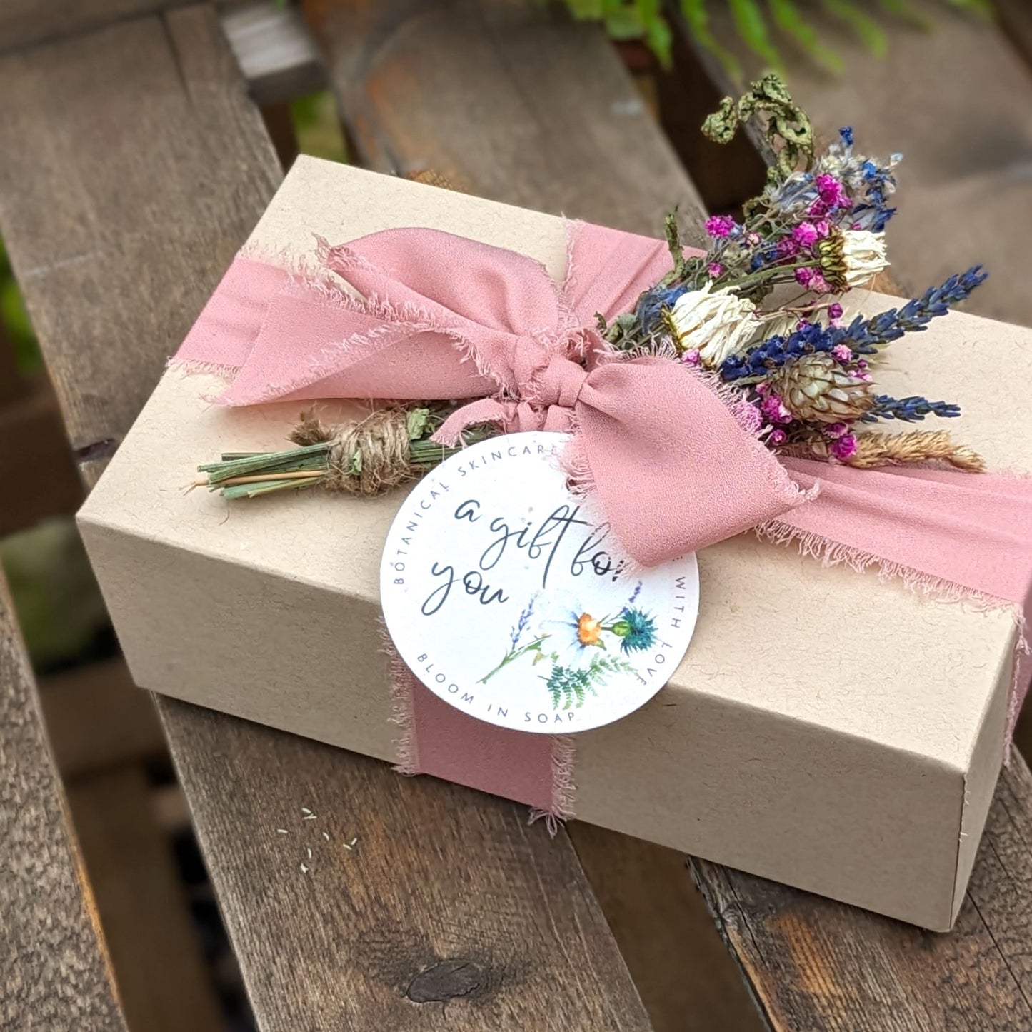 Gift box from Bloom In Soap