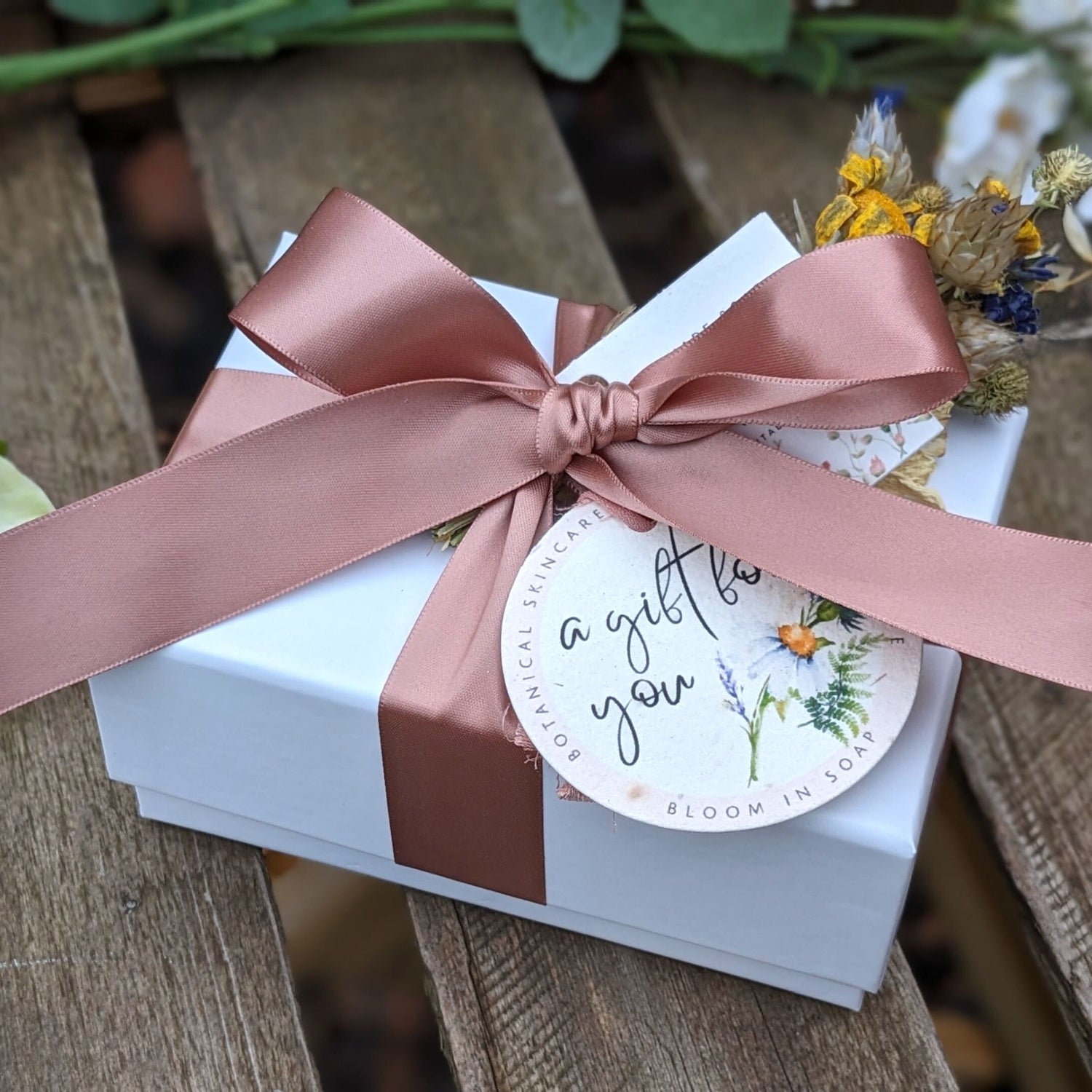 Soap Lover's Gift Box with plantable label