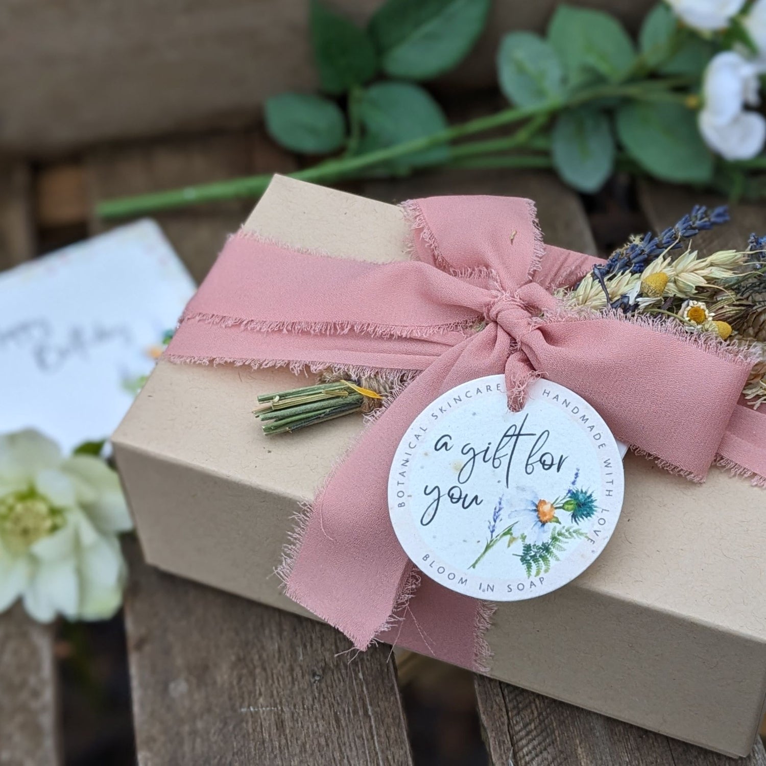 Luxury hand cream gift set from Bloom In Soap