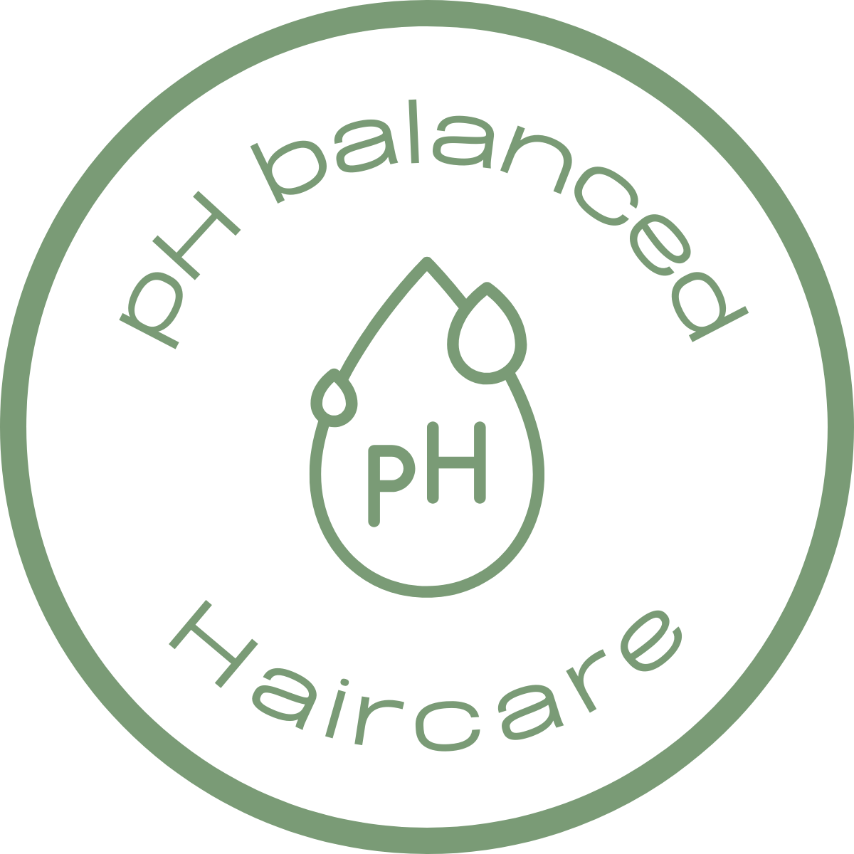 pH balanced shampoo