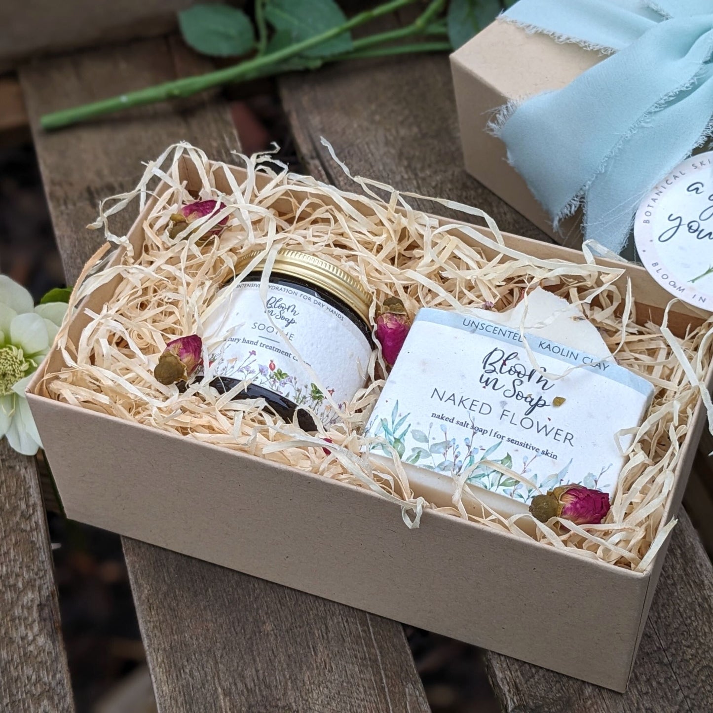 hand cream gift set from Bloom In Soap