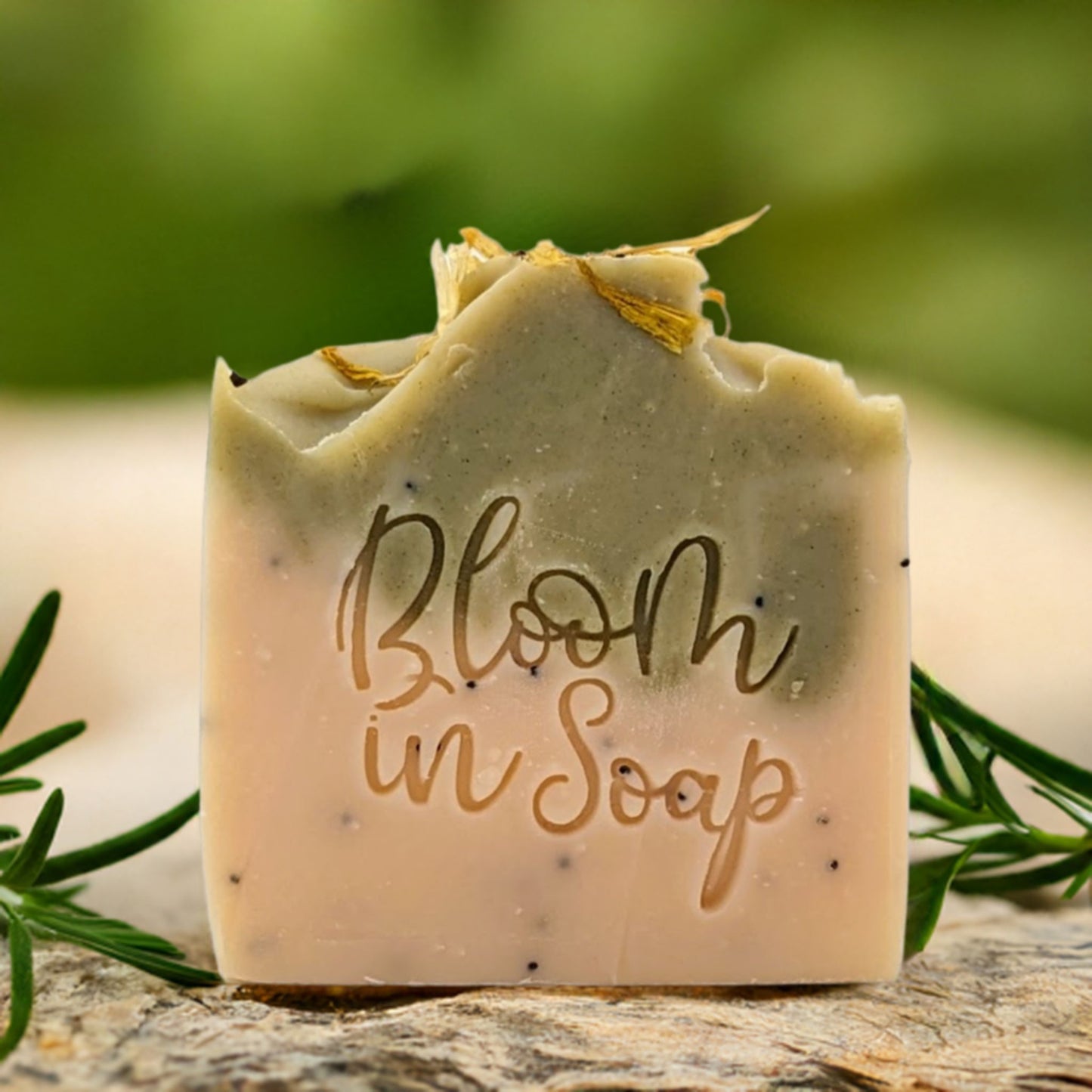Herb Garden Scrub Shea Butter Soap