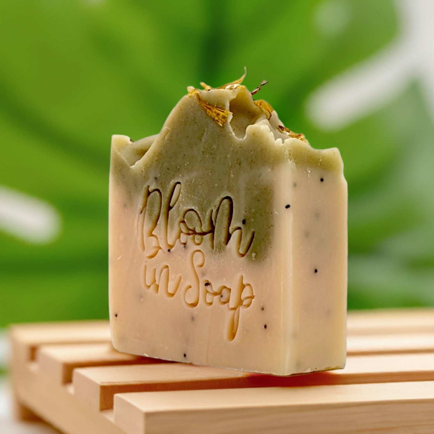 Herb Garden Scrub Shea Butter Soap
