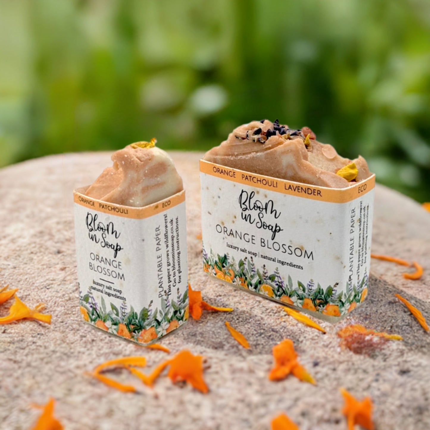 Orange Blossom Salt Bars