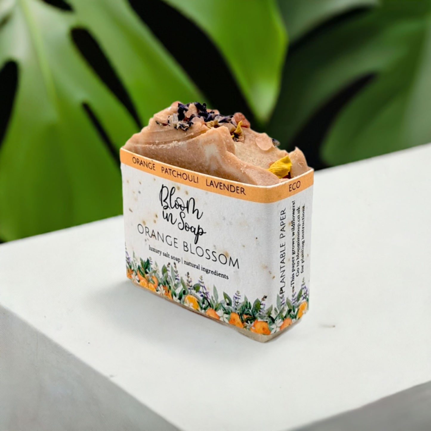 Orange Blossom Salt Bars