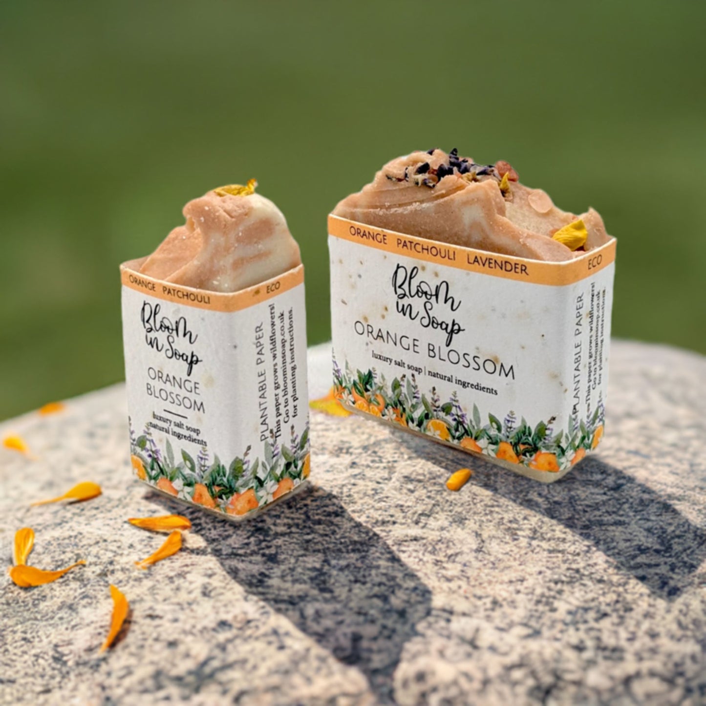 Orange Blossom Salt Bars