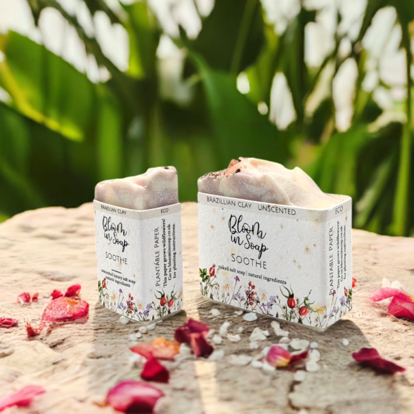 Soothe Salt Bars - Unscented Soap