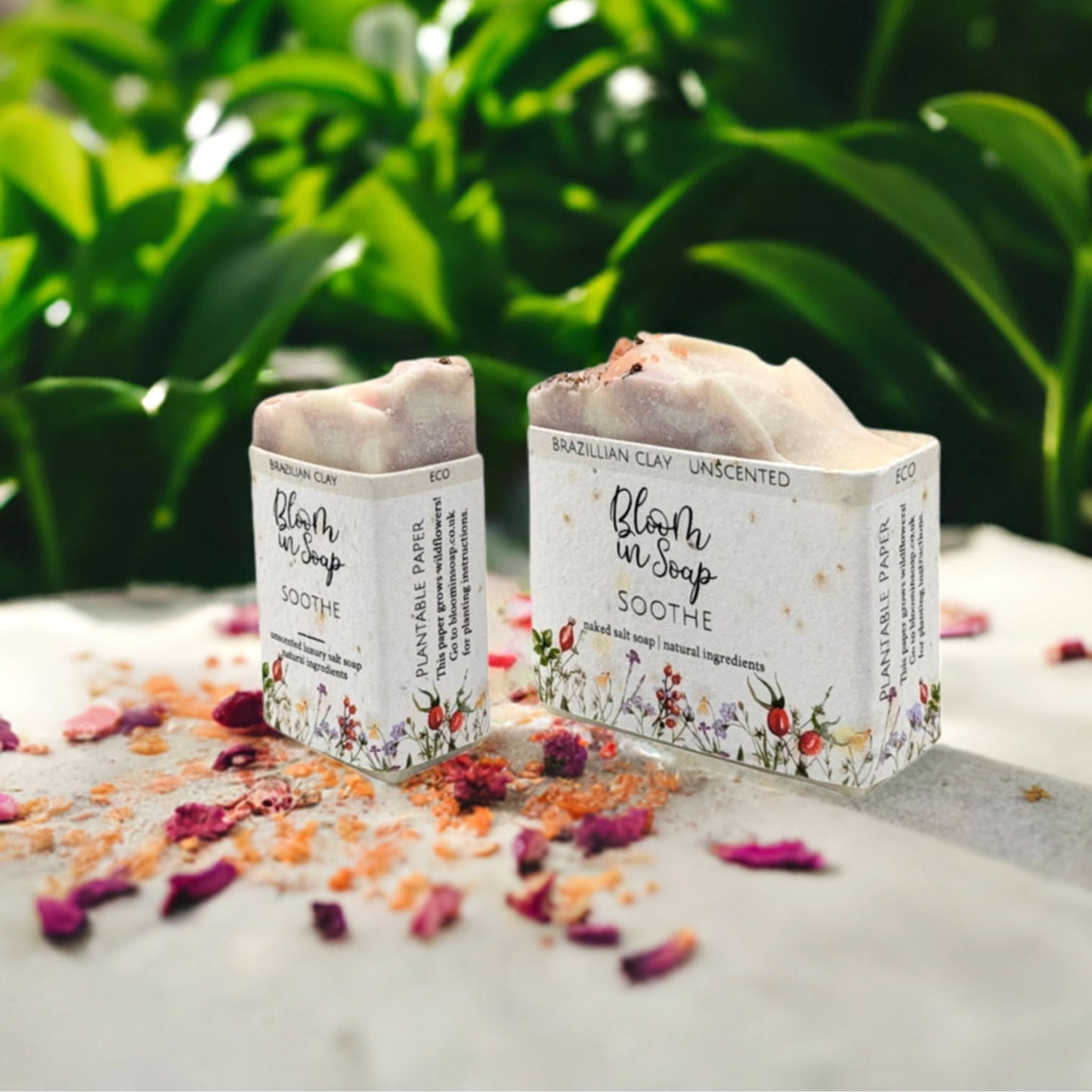 Soothe Salt Bars - Unscented Soap