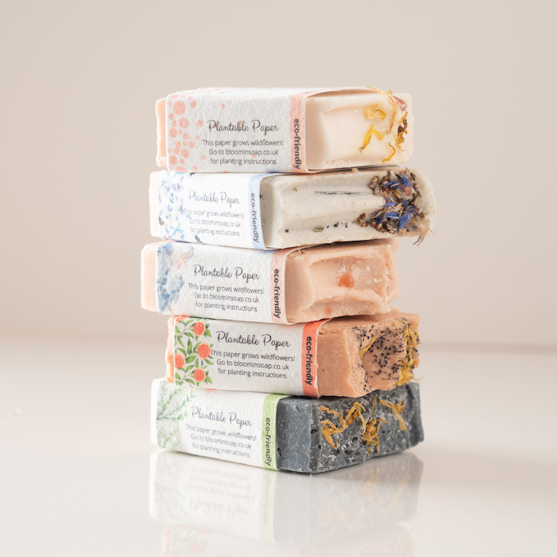 stack of salt bars