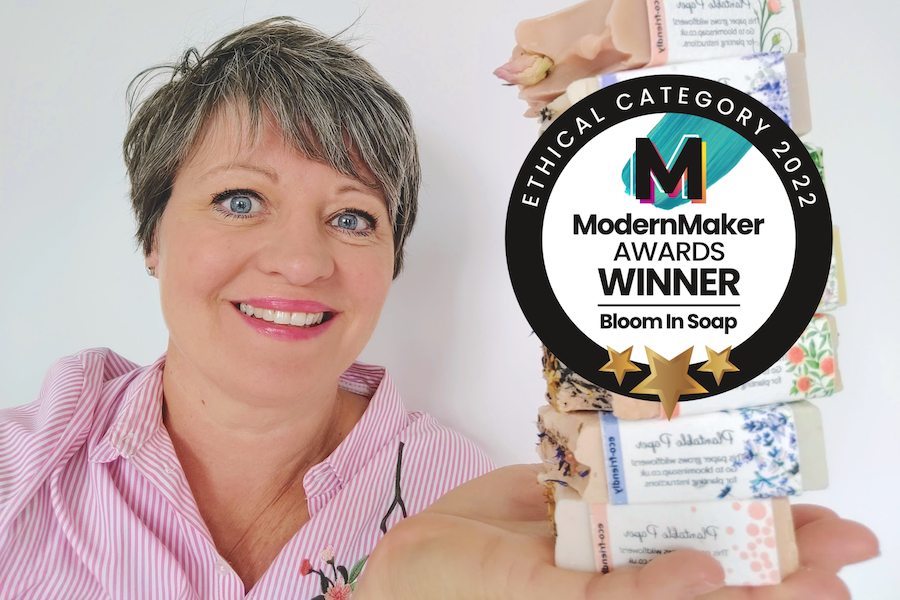 Bloom In Soap wins best Ethical Business award