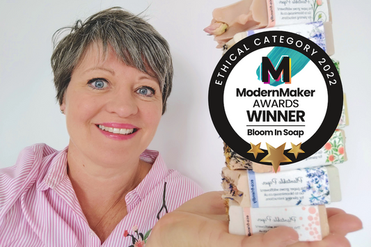 Bloom In Soap wins best Ethical Business award