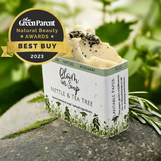 Nettle soap from Bloom In Soap