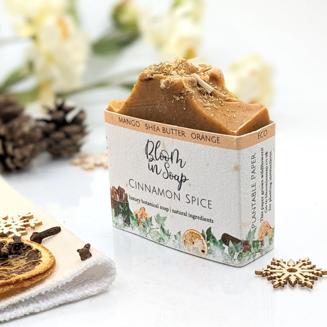 Cinnamon Spice vegan soap