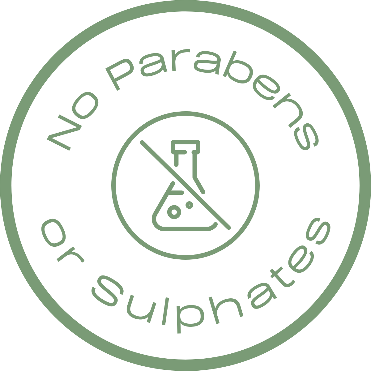 no parabens or sulphates