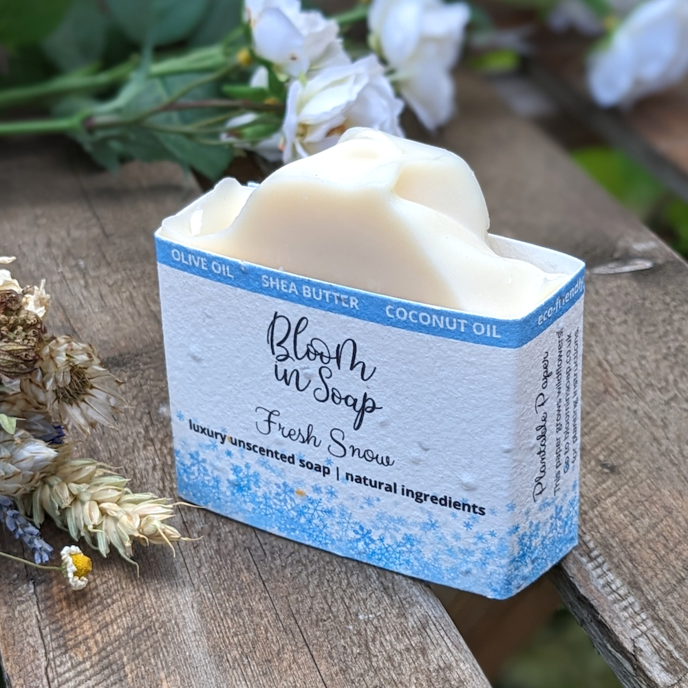 Fresh Snow natural soap for sensitive skin