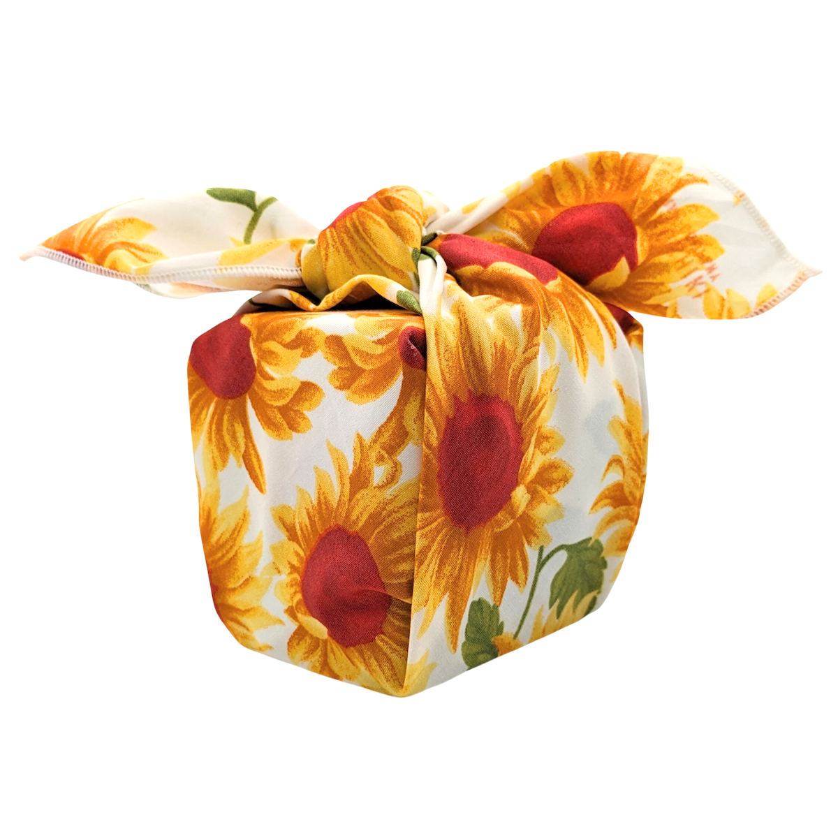 Sunflowers print furoshiki