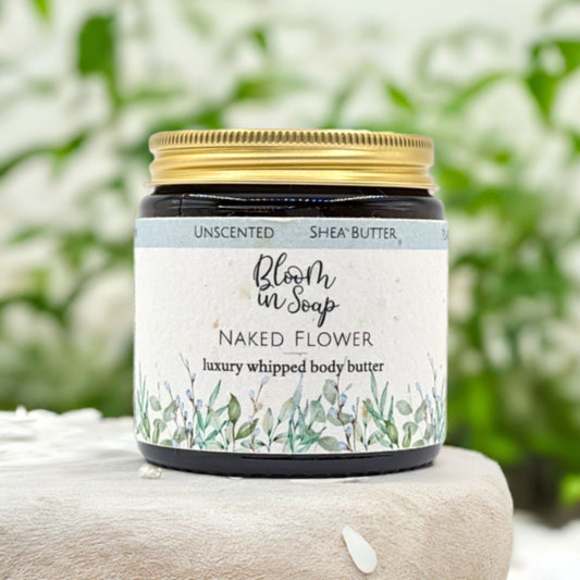 Naked Flower - Fragrance Free Shea Body Butter