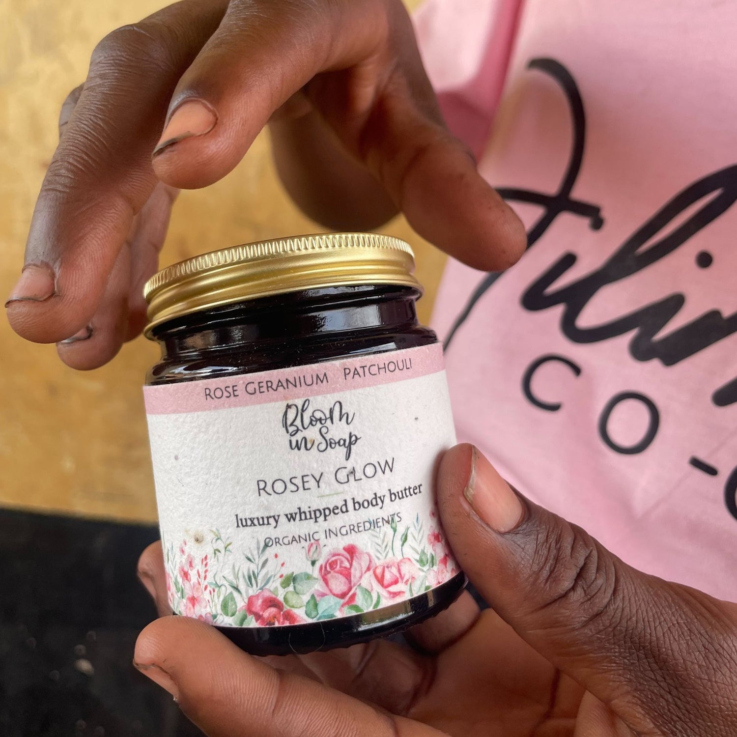 Rosey Glow whipped shea body butter