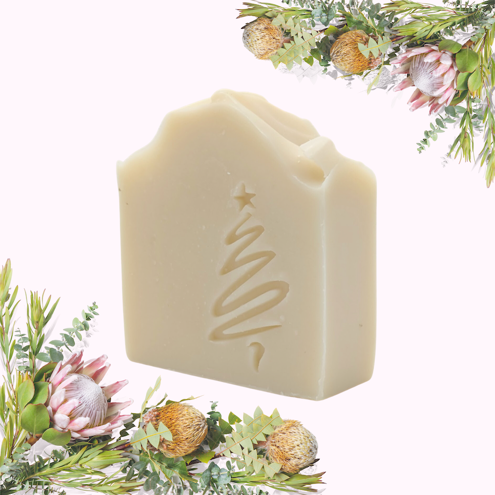 Fresh Snow unscented handmade soap