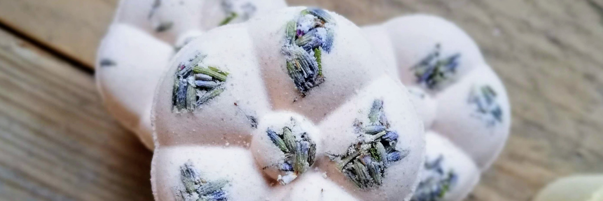 aromatherapy shower steamers with lavender