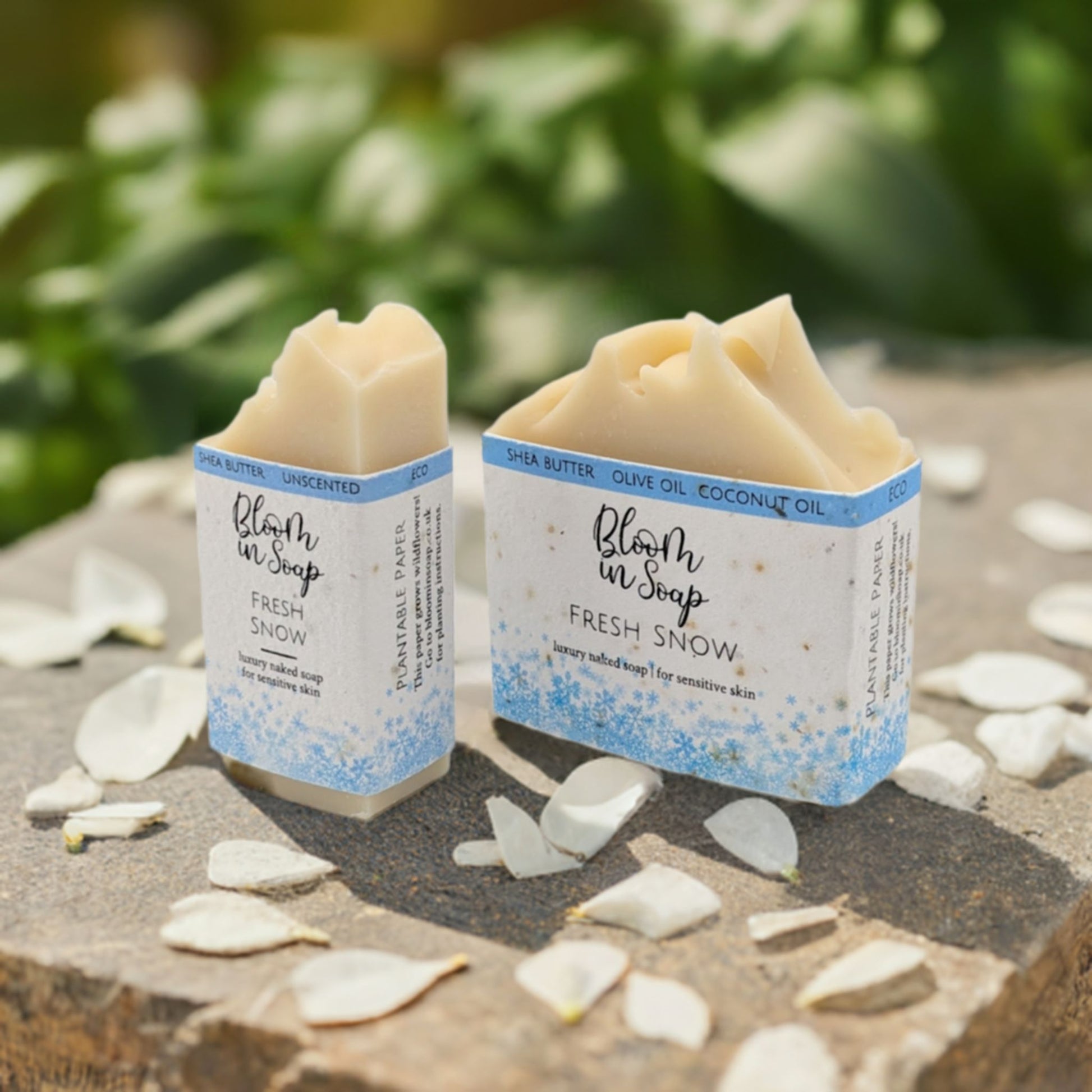 Fresh Snow Unscented Soap