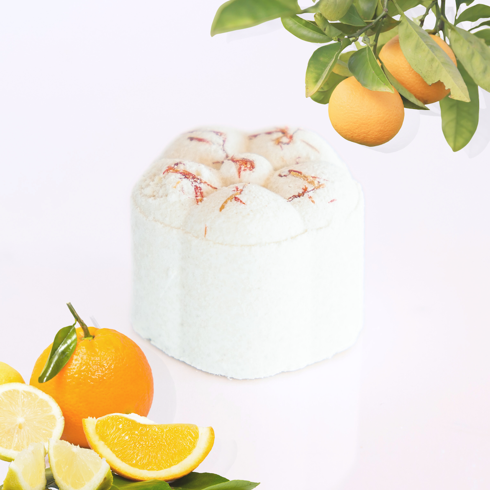 Citrus shower steamer